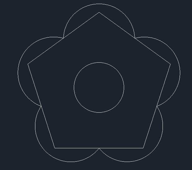 如何使用Auto CAD 2018绘制花朵?