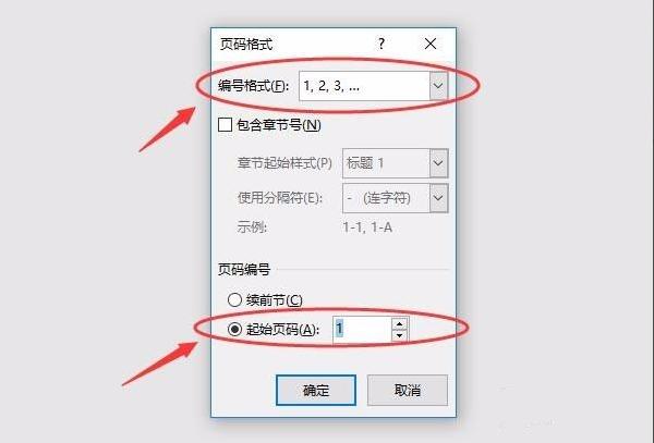 Word怎么设置不连续的页码?