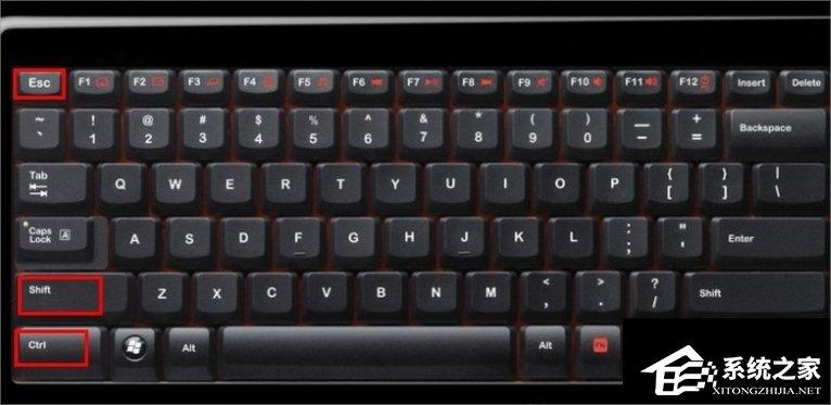 Win7如何打开任务管理器?