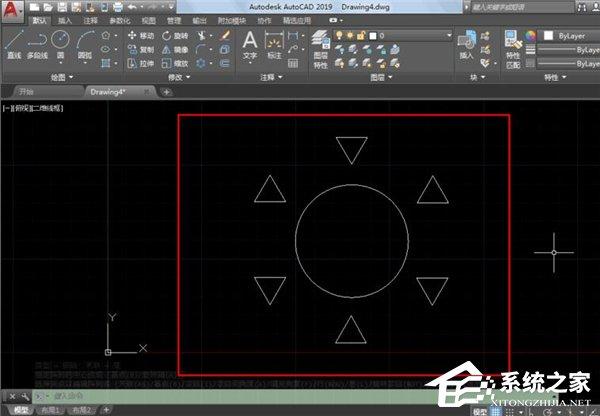 怎么使用AutoCAD 2019的环形阵列？AutoCAD 2019的环形阵列使用方法