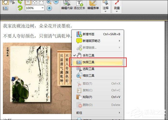 迅捷PDF编辑器快照工具怎么使用?