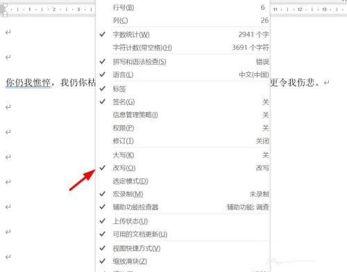 WPS文档编辑时吞字怎么办？