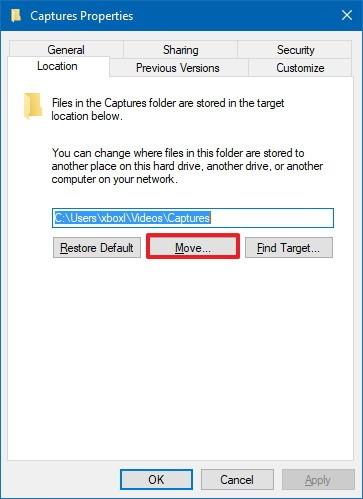 Win10怎么更改捕获文件夹位置?Win10更改捕获文件夹位置的方法