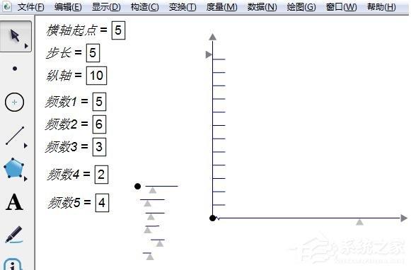 利用几何画板制作频率分布直方图的操作方法