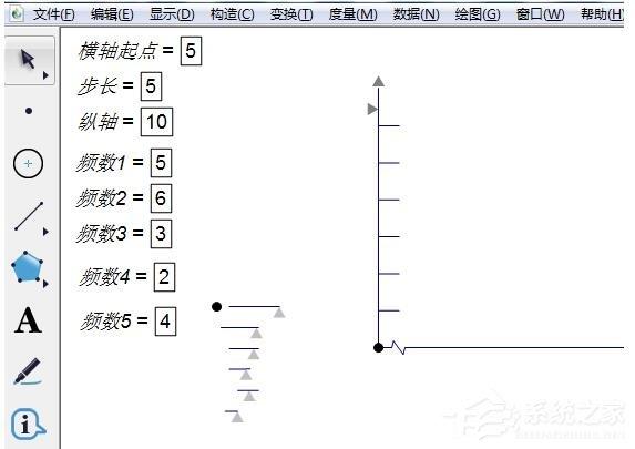 利用几何画板制作频率分布直方图的操作方法