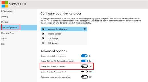 微软surface Go如何进入bios设置?
