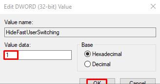 Win10专业版中如何禁用快速用户切换功能？