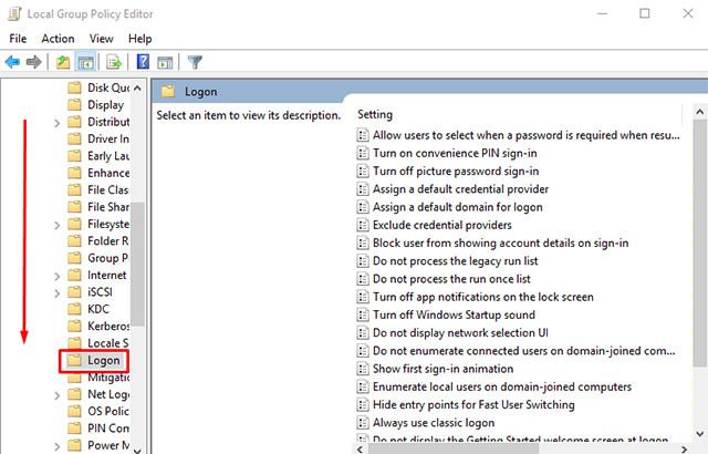 Win10专业版中如何禁用快速用户切换功能？